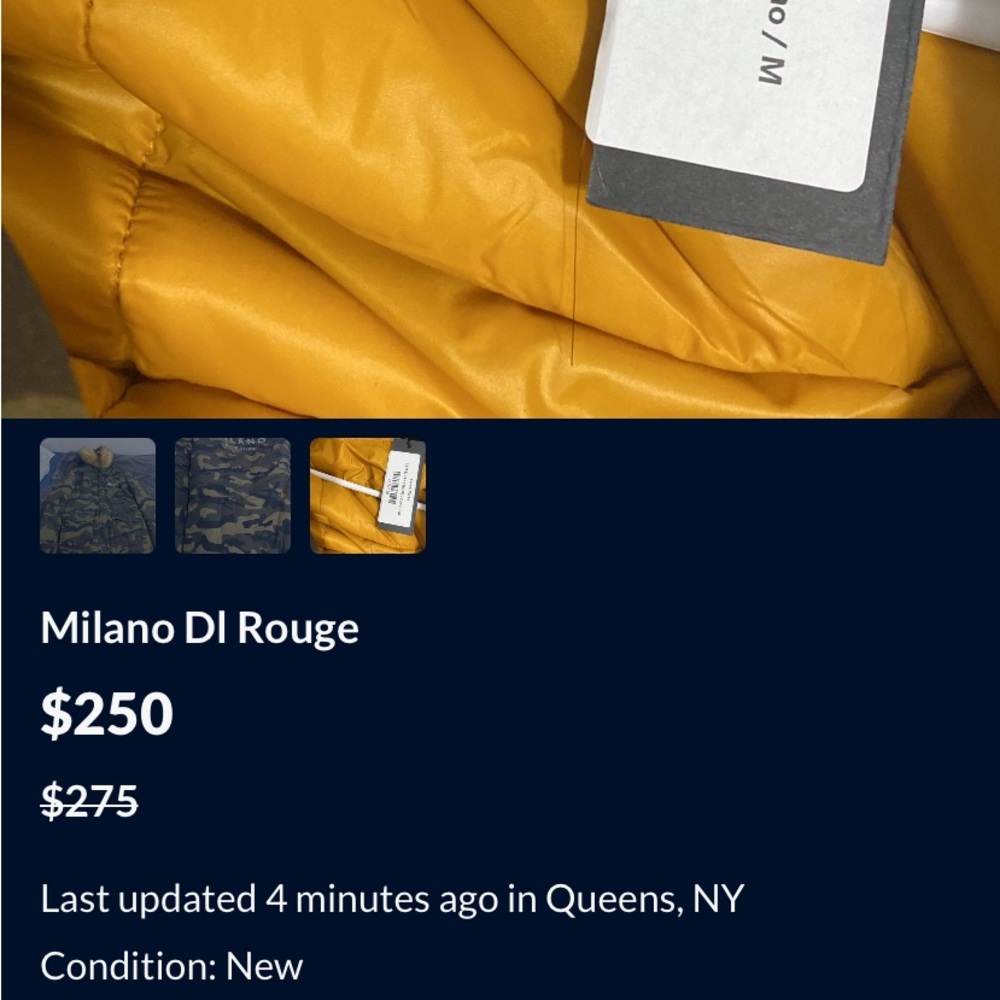 Selling this coat ASAP willing to trade anything